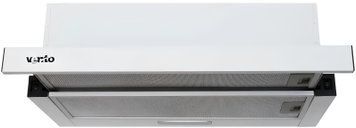 Кухонна витяжка вбудована телескопічна Ventolux GARDA 60 WH (700) LED 2S 84941 фото