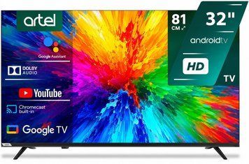 LED телевизор 32" Smart Google TV Artel A32PHCH010 85547 фото