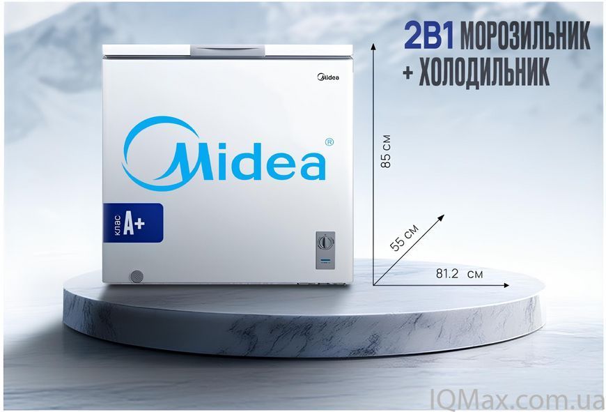 Морозильный ларь с функцией холодильника Midea MDRC280SLF01G 85502 фото