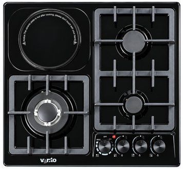 Варильна поверхня комбінована Ventolux HG631 D11 CEST (BK) 86347 фото