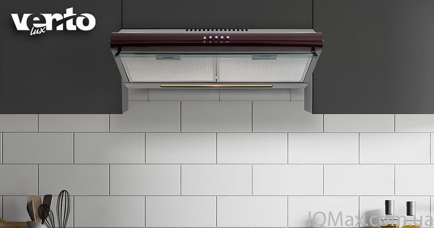 Кухонна витяжка класична пристінна Ventolux ROMA 60 BR LUX 59461 фото