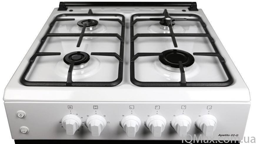 Газова плита з газовою духовкою Artel APETITO 02-G White 80545 фото