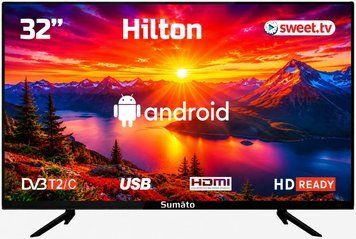 LED телевізор 32" Smart TV Hilton 32SH1 83629 фото