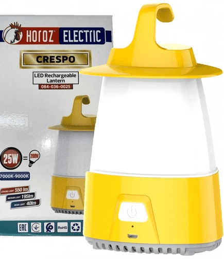 Фонарь cветлодиодный аккумуляторный Horoz Electric Crespo 25 W 83452 фото