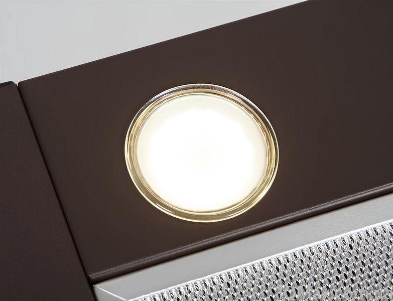 Кухонна витяжка вбудована телескопічна Ventolux GARDA 50 BR (750) SMD LED 82604 фото