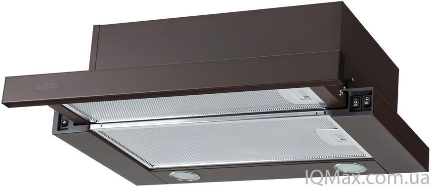 Кухонна витяжка вбудована телескопічна Ventolux GARDA 50 BR (750) SMD LED 82604 фото