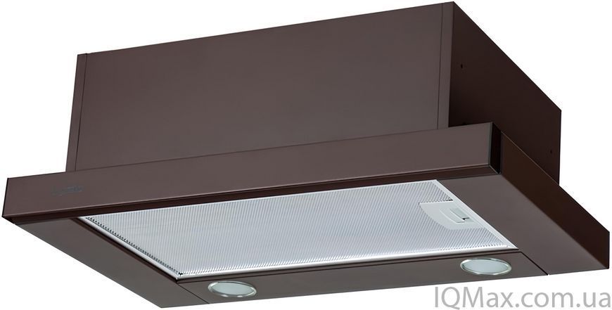 Кухонна витяжка вбудована телескопічна Ventolux GARDA 50 BR (750) SMD LED 82604 фото