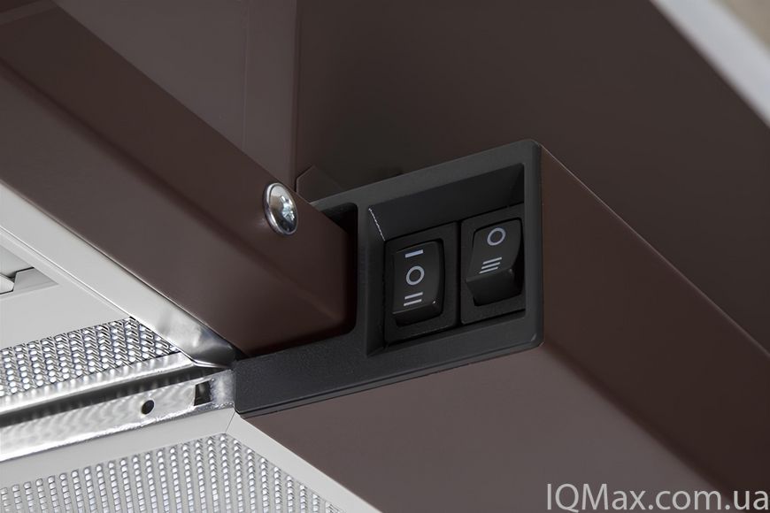 Кухонна витяжка вбудована телескопічна Ventolux GARDA 50 BR (750) SMD LED 82604 фото