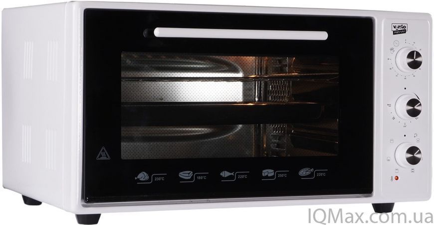 Електрична піч з конвекцією та грилем Ventolux NIKA 45 (WH) 2G 85201 фото