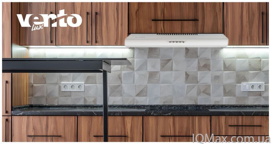 Кухонна витяжка класична пристінна Ventolux PARMA 50 WH (600) 81485 фото