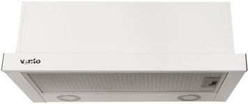 Кухонна витяжка вбудована телескопічна Ventolux GARDA 60 WH (700) LED 84469 фото