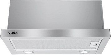 Кухонная вытяжка встроенная телескопическая Ventolux GARDA 60 INOX (1000) LED 79255 фото