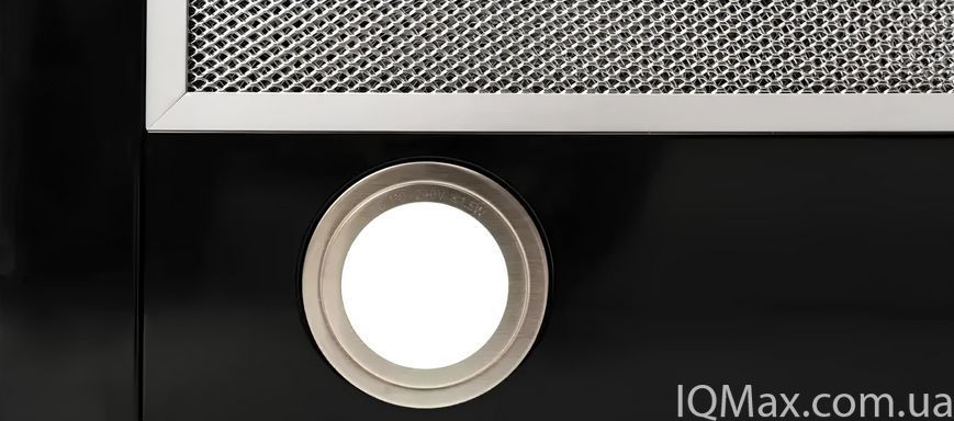 Кухонная вытяжка пристенная каминная Ventolux LAZIO 60 BK (1000) LED 83949 фото