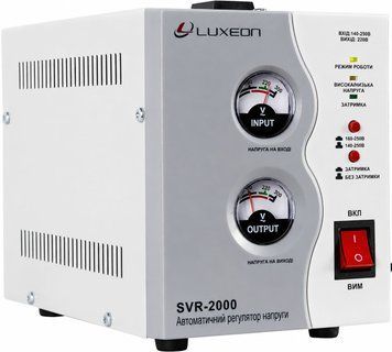 Релейный стабилизатор напряжения Luxeon SVR-2000 WHITE 60590 фото