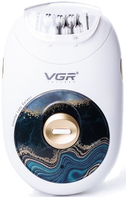 Епілятор жіночий VGR V-706 акумуляторний жеода 84575 фото