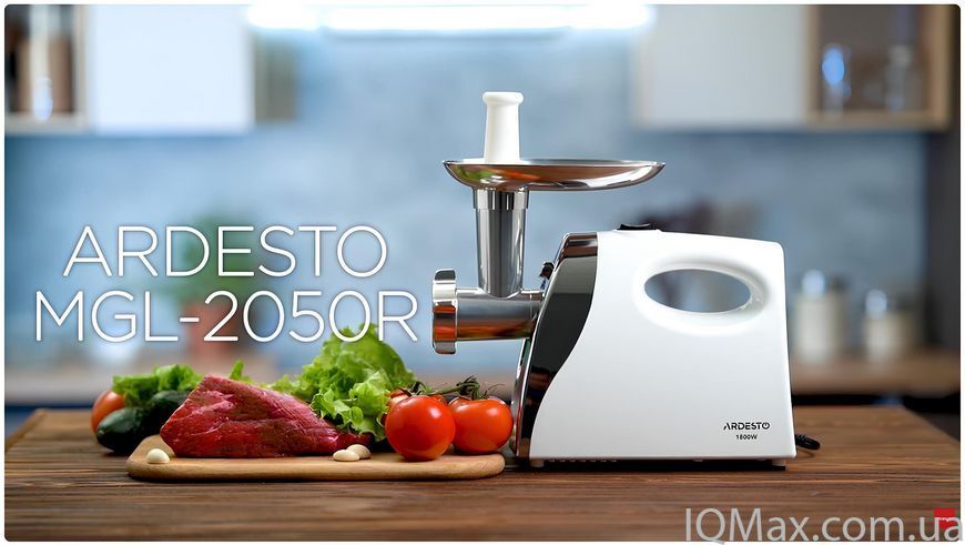 Електром'ясорубка з насадкою для томатів Ardesto MGL-2050R 83466 фото