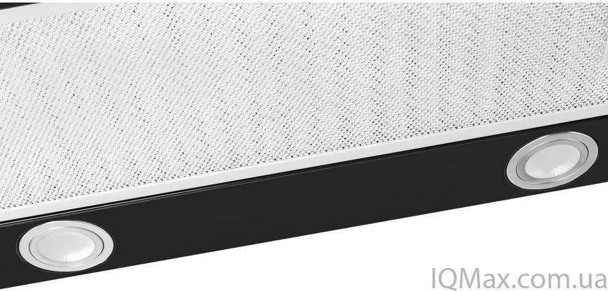 Кухонна витяжка вбудована телескопічна Ventolux GARDA 60 BK (1100) LED 84180 фото