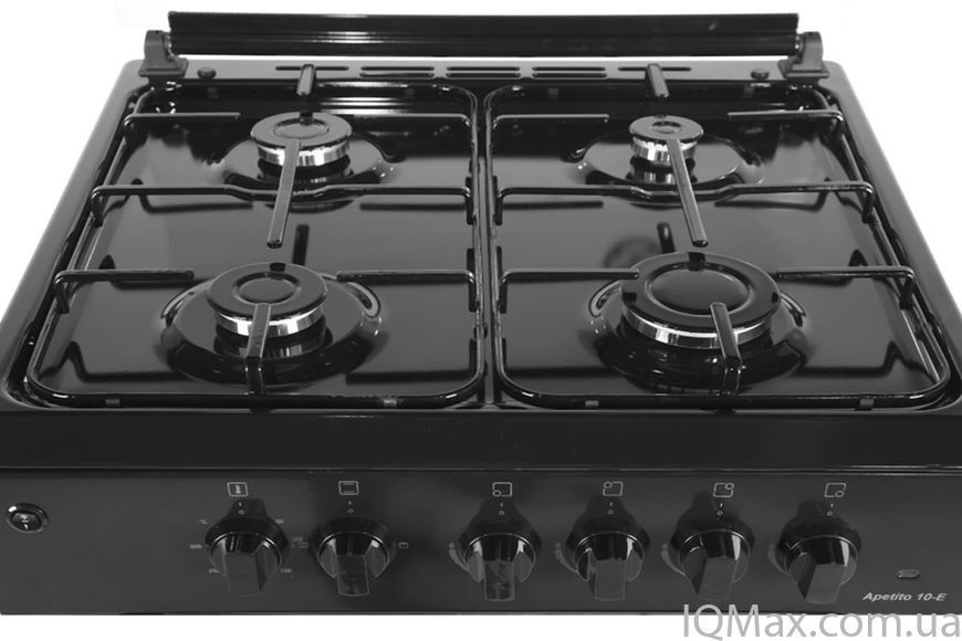 Газова плита з електричною духовкою Artel APETITO 10-E Black 84141 фото