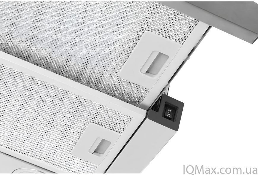 Кухонная вытяжка встроенная телескопическая Ventolux GARDA 60 INOX (1100) LED 84181 фото