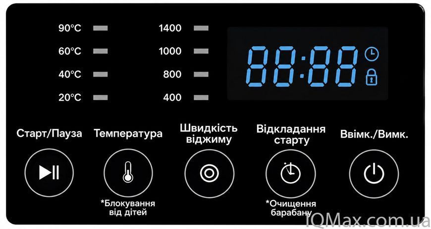 Інверторна пральна машина на 11 кг Liberton LWM-4953 86288 фото
