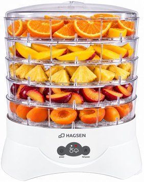 Сушарка для овочів та фруктів Hagsen DR420 83545 фото