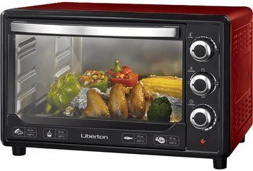 Настольная духовка с грилем Liberton LEO-380 RED 78357 фото