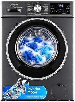 Пральна машина на 8 кг інверторна Ardesto WMW-8120DGI 85428 фото