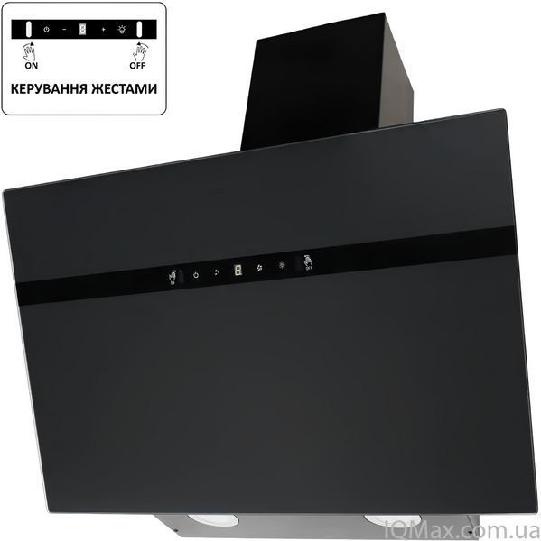 Кухонна витяжка пристінна похила Ventolux MIRROR 60 MBG (1000) TC MS TH 85504 фото