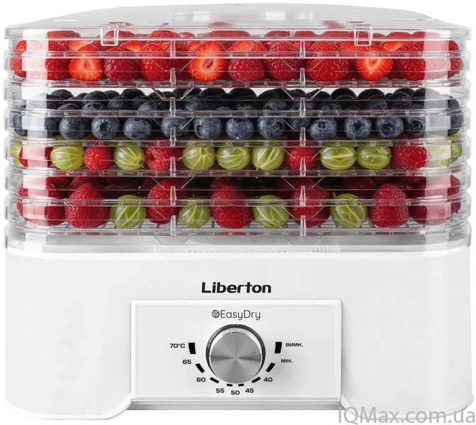 Сушилка для овощей и фруктов Liberton LFD-5526P 83964 фото