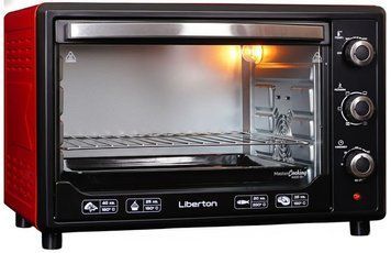 Духовка настольная с грилем Liberton LEO-480 RED 78360 фото