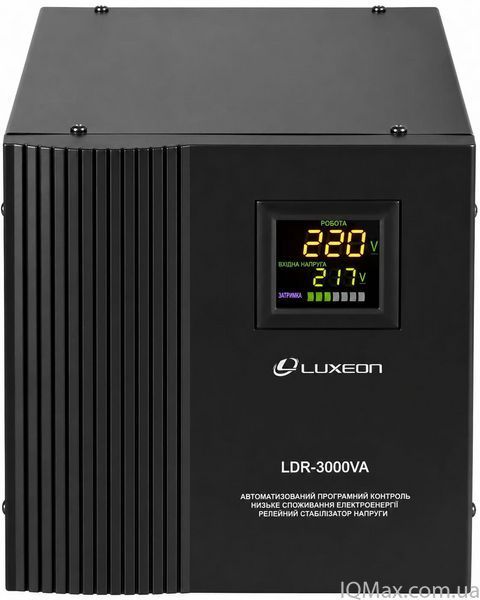 Релейний стабілізатор напруги Luxeon LDR-3000 48163 фото