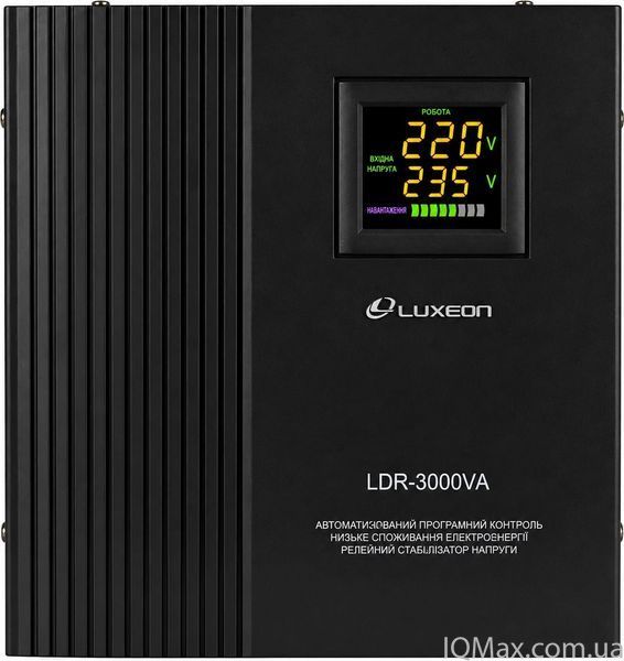 Релейний стабілізатор напруги Luxeon LDR-3000 48163 фото
