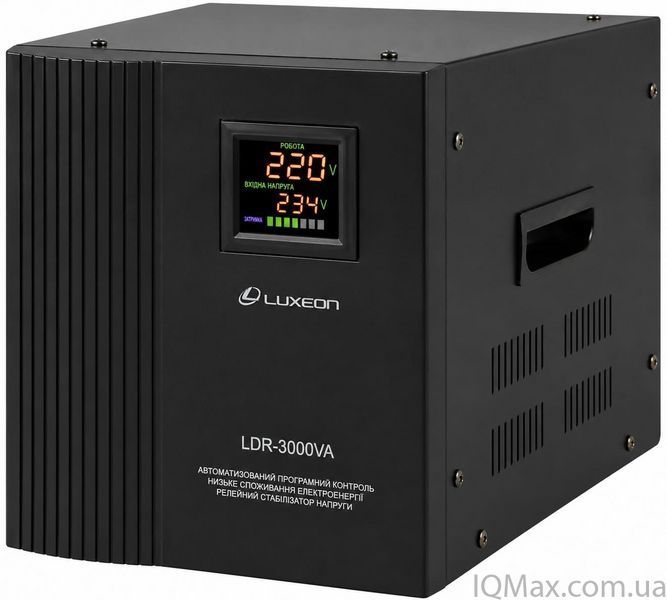 Релейний стабілізатор напруги Luxeon LDR-3000 48163 фото