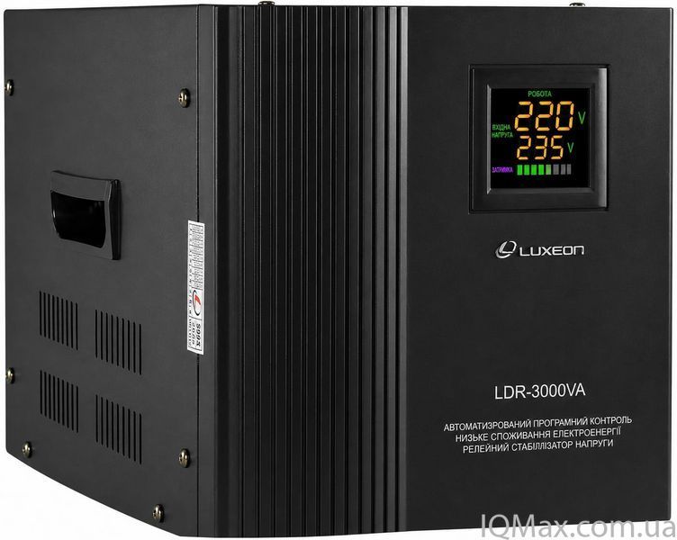 Релейний стабілізатор напруги Luxeon LDR-3000 48163 фото