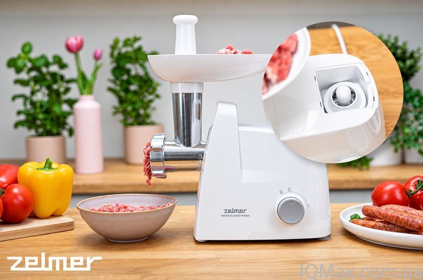 Мясорубка электрическая Zelmer ZMM1310B 86458 фото