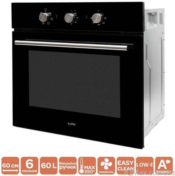Духовой шкаф электрический Ventolux EO60MT-6K BK 84962 фото