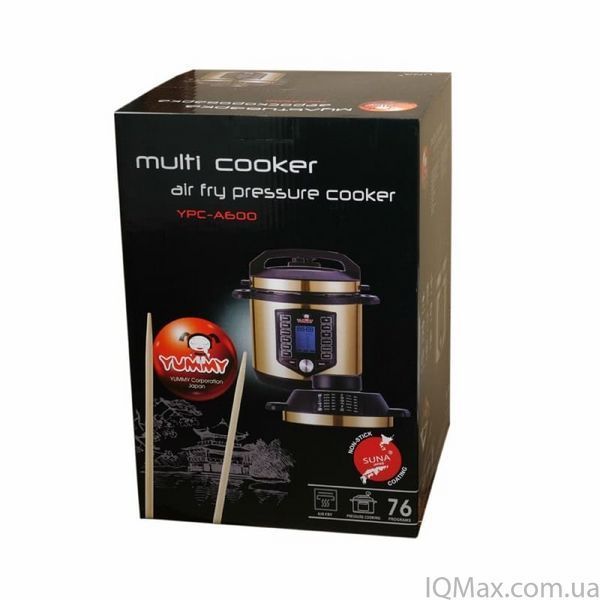 Мультиварка-скороварка Yummy YPC-A600G 86126 фото