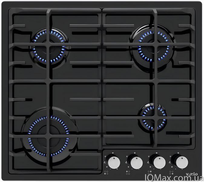 Варочная поверхность газовая Ventolux HG640-DA3 CS (BK) 82822 фото