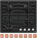 Варочная поверхность газовая Ventolux HG640-DA3 CS (BK) 82822 фото 9