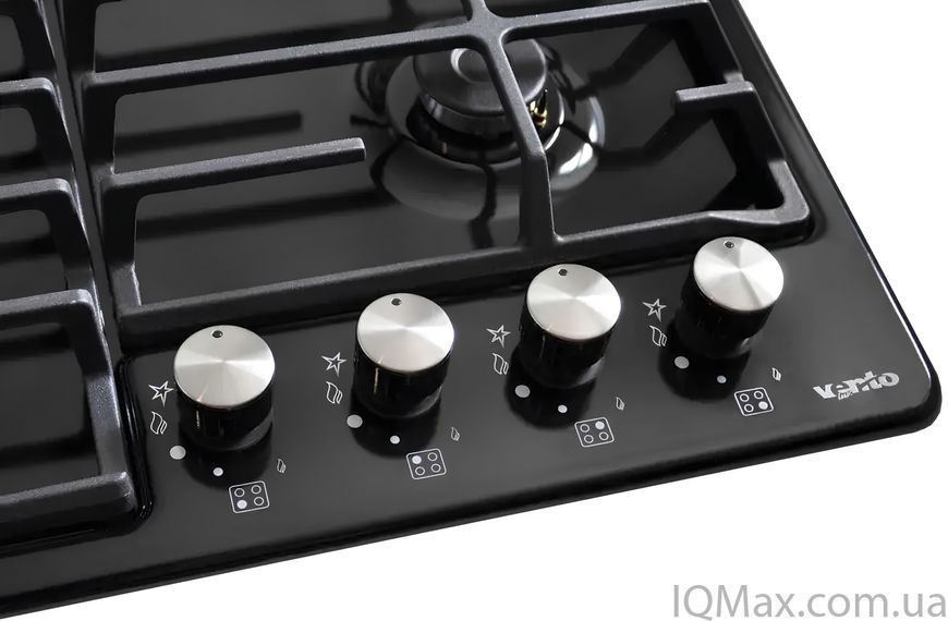 Варочная поверхность газовая Ventolux HG640-DA3 CS (BK) 82822 фото