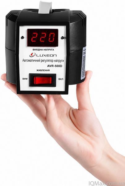 Релейный стабилизатор напряжения Luxeon AVR-500D BLACK 43322 фото