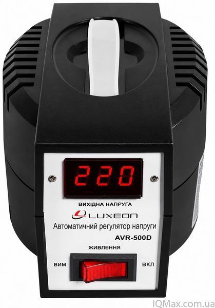 Релейный стабилизатор напряжения Luxeon AVR-500D BLACK 43322 фото