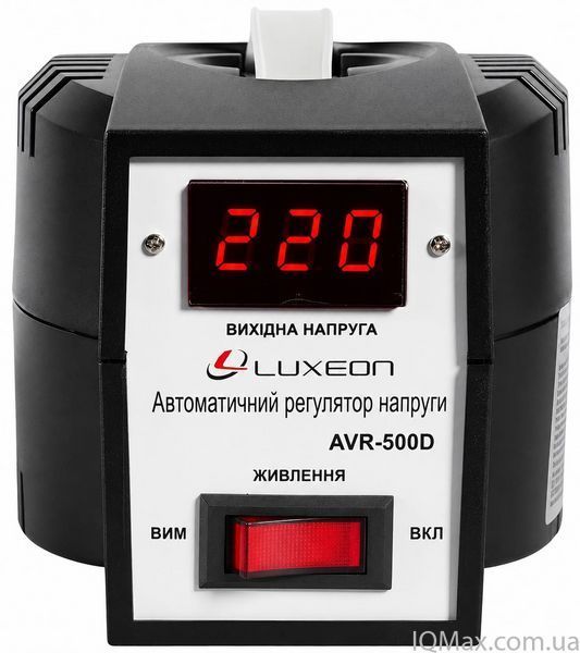 Релейный стабилизатор напряжения Luxeon AVR-500D BLACK 43322 фото