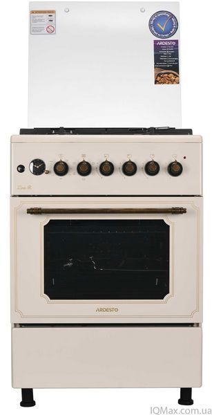 Плита газова з електричною духовкою Ardesto FSCF-C606BG 83460 фото