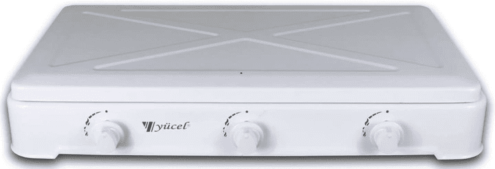 Настільна плита газова Yucel O-300-LPG-white 83379 фото