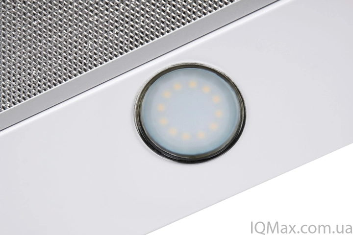Кухонная вытяжка встроенная телескопическая Ventolux GARDA 60 WH (1100) SMD LED 81439 фото