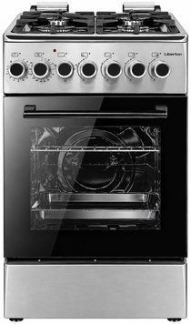 Плита газовая с электрической духовкой Liberton LGC-5604СХ 86398 фото