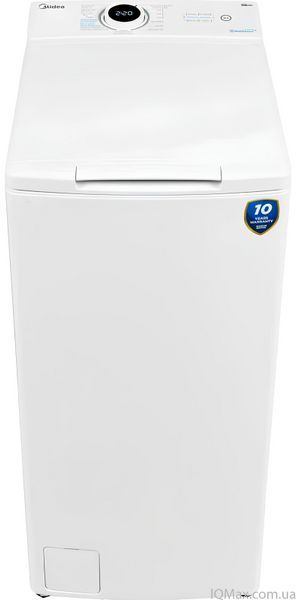 Вертикальна пральна машина інверторна Midea MF100T60B/W-UA 85488 фото