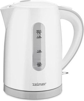 Пластиковый электрочайник Zelmer ZCK7616S 81819 фото