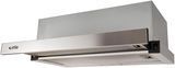 Кухонная вытяжка встроенная телескопическая Ventolux GARDA 60 INOX (700) LED 2S 85810 фото